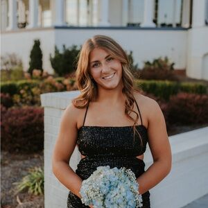 Hello Molly Black Sequin Dress